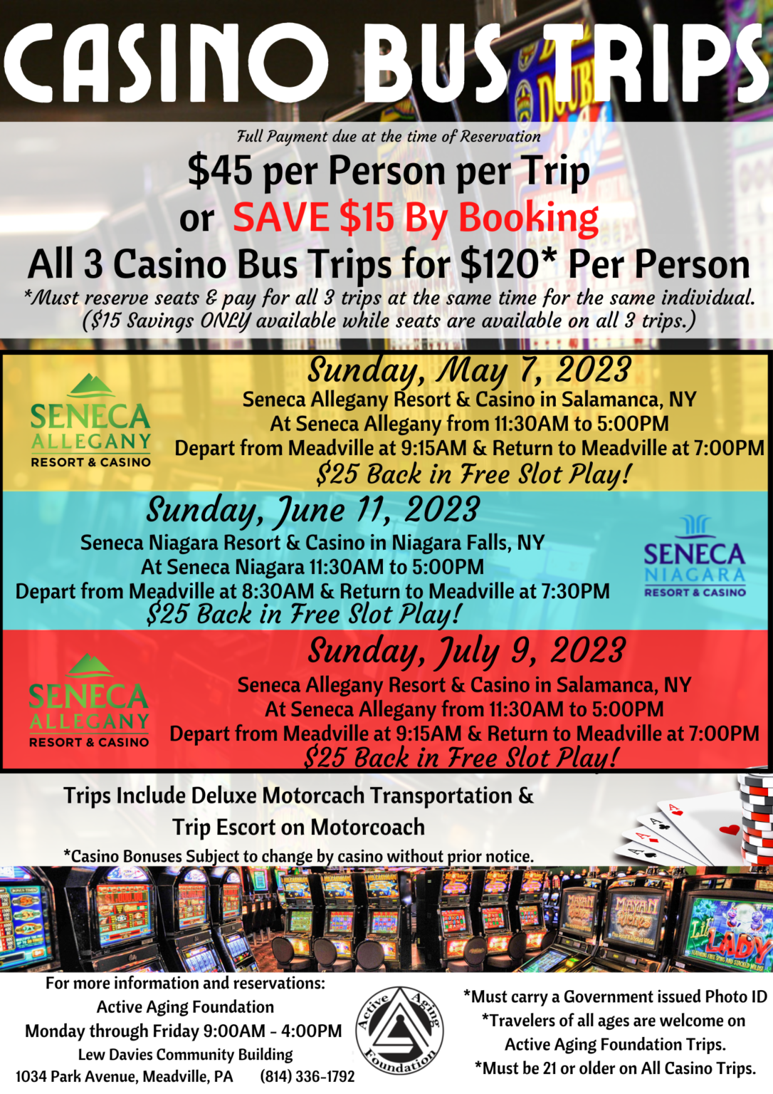 Bus Trips Active Aging, Inc.